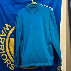 BLUE NIKE GOLF 3/4 ZIP UP